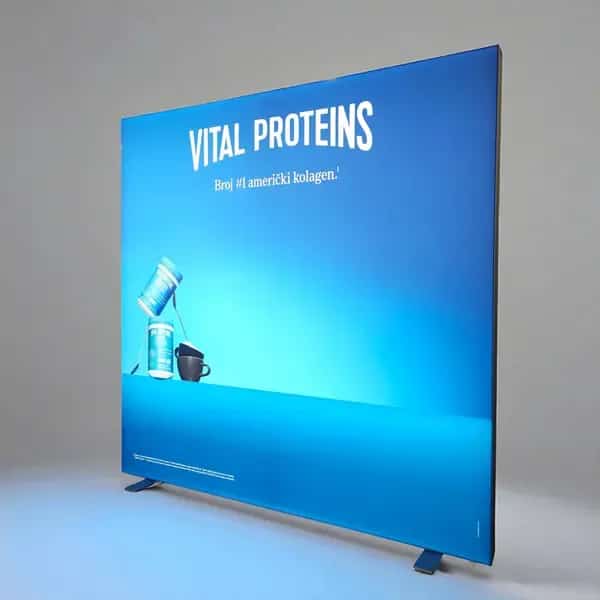 LED lightbox Vital Proteins - svjetleći display