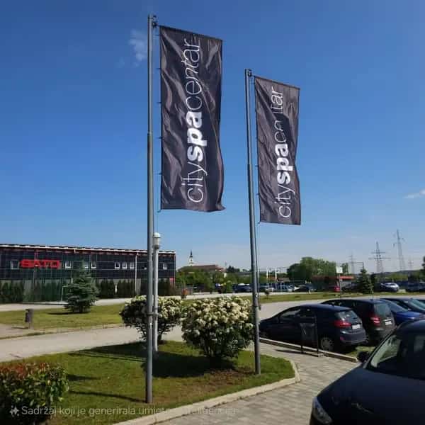 City spa Zastave - Reklamne zastave