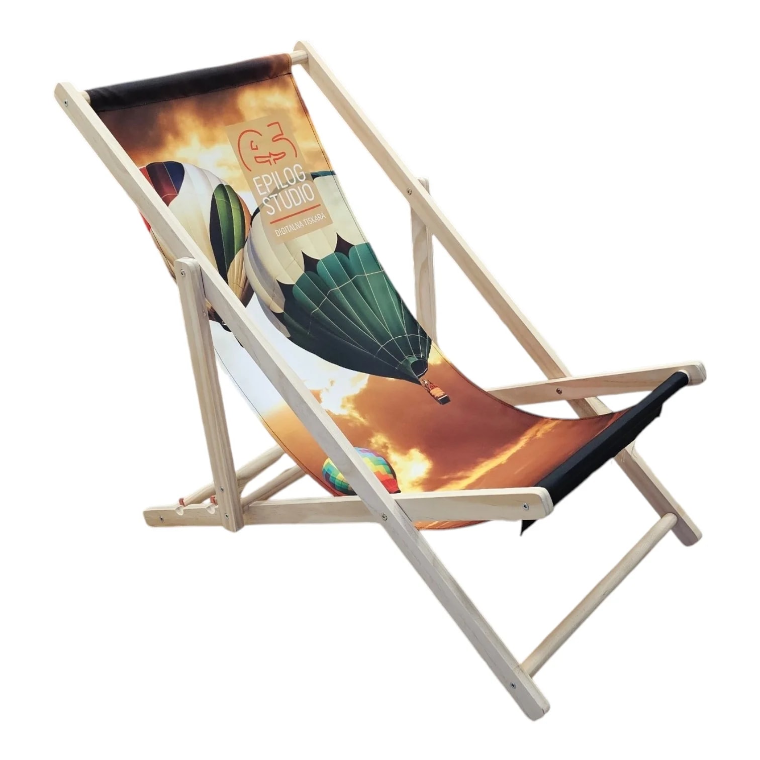 Reklamna ležaljka za plažu Media