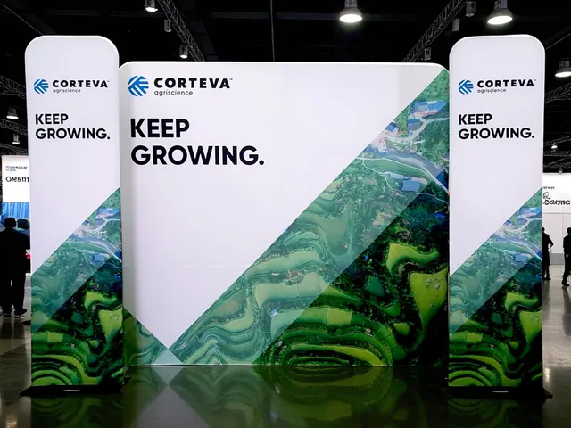 Corteva Agriscience tekstilna konstrukcija u sajamskoj hali