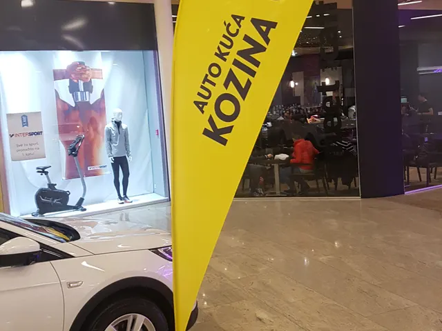 Beach flag izrađen za Opel